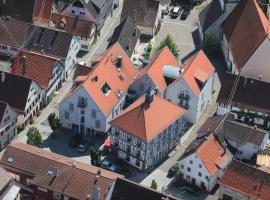 Landidyll Hotel Lamm, hotel i Vaihingen an der Enz