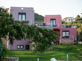 Blue Waves Houses, vakantiewoning aan het strand in Plomarion