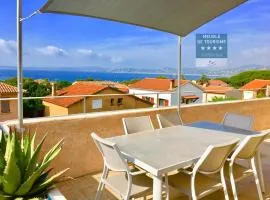 Appartement avec splendide vue mer, à 200 m de la plage, Golfe de Saint-Tropez