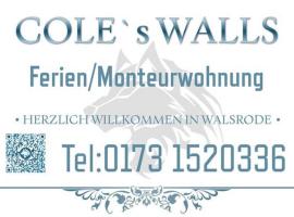 COLE`s WALLS, apartment in Walsrode