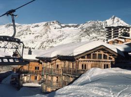 Chalet Le Cordava, svečių namai mieste Tignes