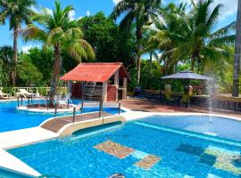 Hotel Green River, hotel in Izamal