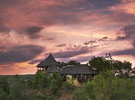 Makumu Private Game Lodge, medencével rendelkező hotel a Klaserie Természetvédelmi Magánrezervátumban