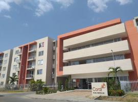 Apartamento con piscina, hotell i Montería