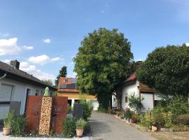 Ferienwohnung Lippert，金策爾的附設泳池的飯店