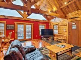 Ski Lodge Mtn Retreat with Fire Pit, Deck and Views!