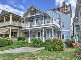 Ocean Grove Apt with Balcony 1 Block to the Beach!, hotel di Ocean Grove