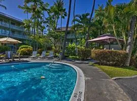 Oceanfront Kailua-Kona Islander Studio with Lanai!