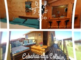 Caba&ntilde;as Alfa Colbun Machicura, vila v destinaci Linares