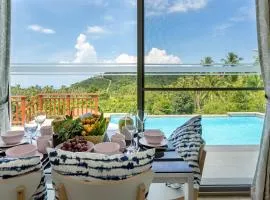 3BR Beautiful New Villa Mikia SDV007 with amazing Sea and Mountain Views-By Samui Dream Villas