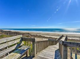 West of the Moon Ocean Apt with Beach Access!, hotell i Emerald Isle