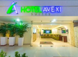 Hotel Avexi Suites By GEH Suites, hotel di Bocagrande, Cartagena de Indias