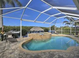 Waterfront Cape Coral Home with Private Dock and Lanai