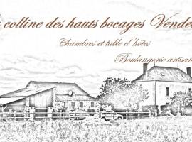 La colline des hauts bocages vendéens, hotel in Mouchamps