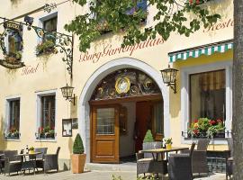 Hotel BurgGartenpalais, ξενοδοχείο στο Ρότενμπουργκ ομπ ντερ Τάουμπερ
