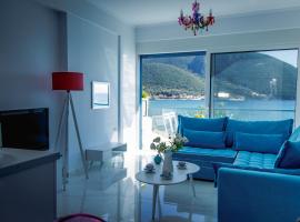 Seafront Luxury residence with amazing view, hôtel de luxe à Vasiliki