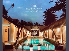 The Aluthgama House, отель в городе Алутгама, рядом находится Bawa Gardens