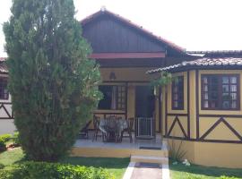 Chalé em um privê tranquilo e agradável, khách sạn ở Gravata