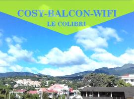 Le Colibri, vue exceptionnelle sur la Soufrière, апартаменты/квартира в городе Бас-Тер