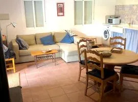 3 bedrooms house with shared pool enclosed garden and wifi at Montecote 5 km away from the beach