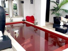 5 bedrooms villa with city view private pool and furnished terrace at Medina Marrakech, villa à Marrakech