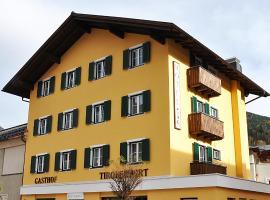 Hotel Gasthof Tirolerwirt, hotel poblíž významného místa Paul-Ausserleitner-Schanze, Bischofshofen