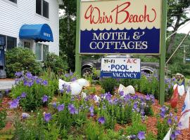 Weirs Beach Motel & Cottages, хотел с паркинг в Уиърс Бийч