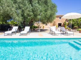 Preciosa Finca rustica con A/C y piscina exclusiva, hotell sihtkohas Algaida