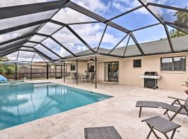 The Pelican Escape with Lanai about 3 Mi to Downtown!, holiday rental sa Cape Coral