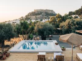 Casita Casita Lindos - Adults Only, budget hotel in Lindos