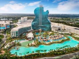 The Guitar Hotel at Seminole Hard Rock Hotel & Casino, hotelli Fort Lauderdalessa lähellä maamerkkiä Seminolen Hard Rock -hotelli & -kasino