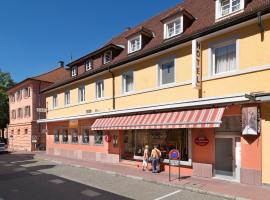 Hotel Zum Goldenen Mann, hótel í Rastatt