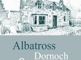 Albatross B&B Dornoch, nakvynės su pusryčiais namai mieste Dornochas