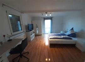 Heumaden hell und gemütlich eingerichtete 1-Zimmer Wohnung, hostal o pensión en Lederberg