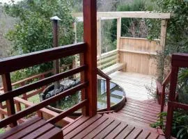 Cabaa Oregn con hot tub exclusivo cerca de termas y lago