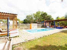 Hotel Hacienda Bacalar, hotel en Bacalar