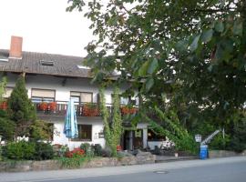 Landgasthof Brunnenwirt Zum Meenzer, olcsó hotel Fischbachtalban