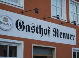 Gasthof/ Pension Renner，Thalmassing的家庭旅館