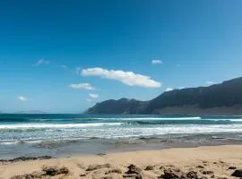 Modern beach house in Famara