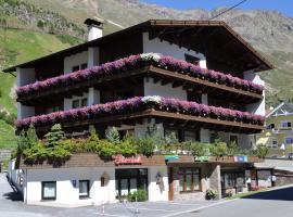 Appartements Zirmhof, hotel cerca de Wildspitze, Vent