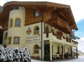 Appartementhaus Olympia Schlössl, hotelli kohteessa Neustift im Stubaital