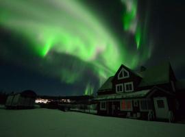 Privāta brīvdienu naktsmītne Arctic Colors Northern Lights Apartments pilsētā Porjus