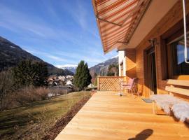 Ferienhaus Sunseitn mit Ruhe und Unabhängigkeit, családi szálloda Obervellachban