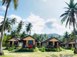 Phangan Chalet Bungalow & House, hotell sihtkohas Chaloklum