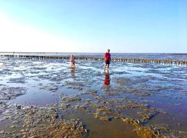 Deichoase Strandhaus, hotell i Friedrichskoog-Spitz