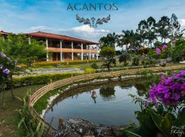 Acantos Hotel Campestre, отель в городе Тамесис