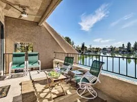 4 Mi to ASU Lake-View Tempe Condo with Pool Access