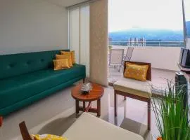 Hermoso apartamento con vista a la cordillera, Apto 1409