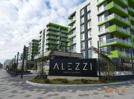 Teemo Beach Apartment, Alezzi Beach Resort, Golfhotel in Mamaia Nord – Năvodari