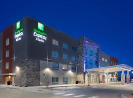 Holiday Inn Express & Suites - Denver NE - Brighton, an IHG Hotel, hotell nära Denvers internationella flygplats - DEN, Brighton